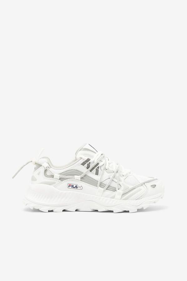 Fila Expeditioner Women's Sneakers - White/Metal Silver/White,NZ 638-61937